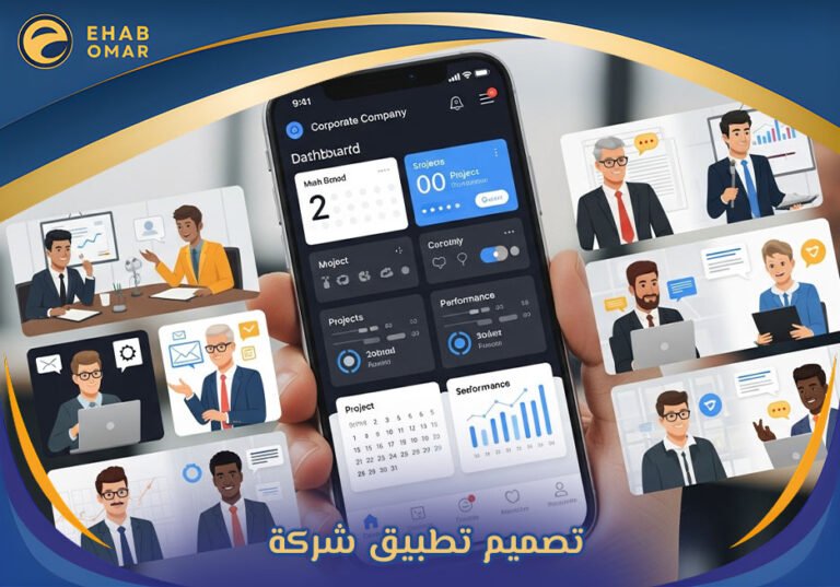 تصميم تطبيق شركة